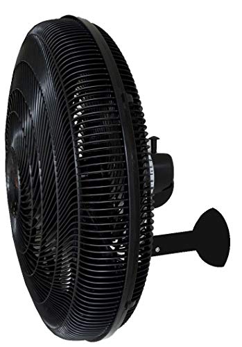 Ventilador de Parede Demi Oscilante 50cm 3 Velocidades 4 Pás (127)