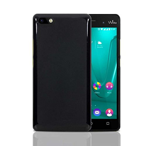 coque-personnalisable Coque Noire - pour WIKO Lenny 3 - Caoutchouc Souple Grande qualité Protection Totale (WIKO Lenny 3)