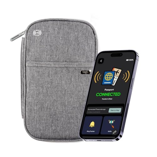 Pochette passeport anti-perte tag8 Dolphin pour ne plus égarer ses papiers