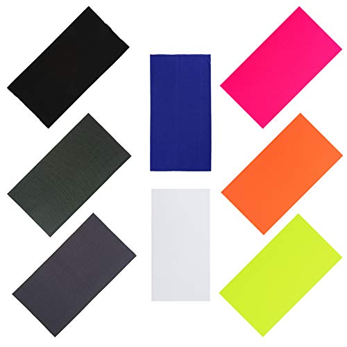 Image of Elastic Headwear Bandana Headband Half Face Mask Scarf Neck UV Sun Protection