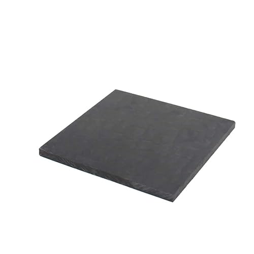Miniatura 2 de Bettomshin Hoja POM de 3.94 pulgadas, 4 hojas de placa de polioximetileno, 3.937 in x 3.937 in x 0.197 in de largo x ancho x grosor cuadrado negro