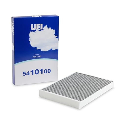 UFI Filters, Filtro de Habitáculo de Carbón Activo 54.101.00, Filtro de Habitáculo de Recambio, Apto para Coches, Apto para Modelos Audi y Seat