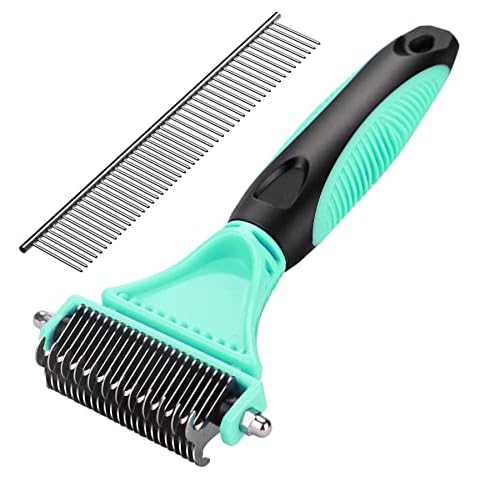 MENNYO Peine para Perros y Gatos de Doble Cara Cover