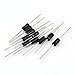 Aexit 10 Pcs Diodes SB360 DO-27 Schottky Barrier Rectifier Diodes Schottky Diodes 3A 60V