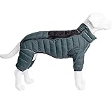 TAILORED FIT & SIZING - With 7 available sizes and four attractive colors to choose from, this dog jacket suits a wide range of small, medium, and large dog breeds. To ensure the perfect fit, please measure your dog's back length and chest girth before selecting a size. Refer to our size chart for the most suitable size within your dog's measurement range.