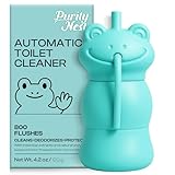 PurityNest Toilet Bowl Cleaners, Automatic Long-Lasting Tank Cleaner Bottles with Light Fresh Scent, Easy to Use for Home & Office Cleaning, Blue