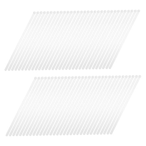 MUCKLILY Essential Accessory: 120 Pcs Stirrers Disposables for Bars Drinks Events