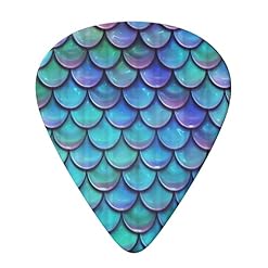 Mermaid Lot de 6 médiators pour guitare acoustique, guitare électrique, basse, ukulélé – fins, moyens et épais. - Les Beatles, Paul McCartney, John Lennon, RIngo Starr, George Harrison Mermaid Lot de 6 médiators pour guitare acoustique, guitare électrique, basse, ukulélé – fins, moyens et épais. – Image 3
