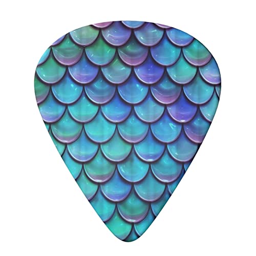 Mermaid Lot de 6 médiators pour guitare acoustique, guitare électrique, basse, ukulélé – fins, moyens et épais. - Les Beatles, Paul McCartney, John Lennon, RIngo Starr, George Harrison Mermaid Lot de 6 médiators pour guitare acoustique, guitare électrique, basse, ukulélé – fins, moyens et épais. – Image 4