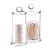 Cosmos ® Acrylic Cottonball/Swab Holder Box Organizer Cosmetic Makeup Case