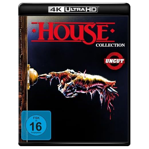 House Collection - Teil 1-4 (Uncut) (4K UHD) (Blu-ray)