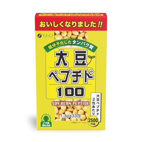 ファイン 大豆ペプチド100 33包入り アミノ酸スコア100