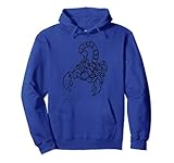 Tribal Skorpion Astrologie Tierkreiszeichen Skorpion Pullover Hoodie