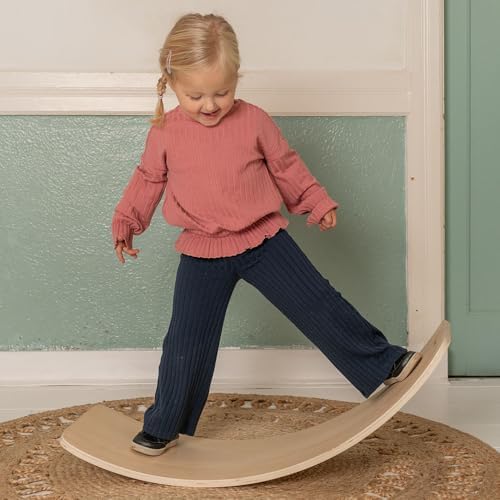 3. Bild von Hippiez Balance Board/Balancierbrett Naturell