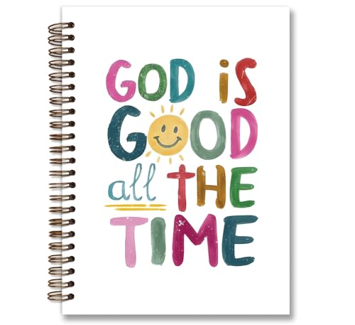 Dejfel Boho Christian Faith Jesus Bible Notebook Journal,God Is Good