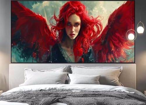 Peinture diamant adulte grand format 120x50 pour décorer votre salon avec un art mosaïque