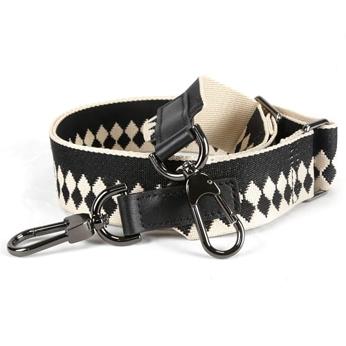 Image of Wide Woven Shoulder Strap For Tote Crossbody Large-Capacity Handbags Width:4cm,Adjustable Length:80-125cm