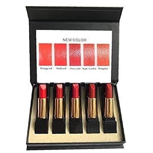 Juego de lápiz Labial Mate Hidratante Liso Labial de lápiz Labial a Prueba de Agua Pro Lips Maquillaje de Labios de…