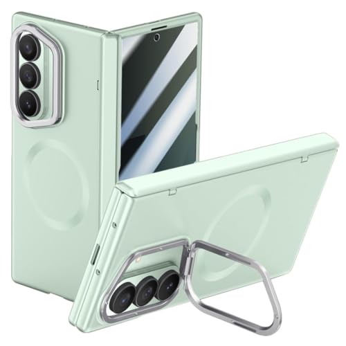 ���C�P�[�X for Samsung Galaxy Z Fold 8 Ultra | �`�����h�~�q���W�ی�E���^�������Y�X�^���h�J�o�[(Green)
