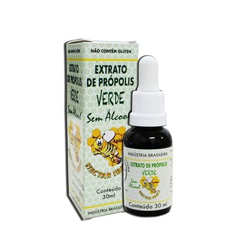 Kit 3un Extrato de Própolis Verde Sem Álcool Nectar Ibaté