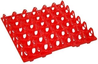BIO BLOOMS AGRO INDIA PRIVATE LIMITED (Pack of 4) Plastic Egg Trays for Storage 30 holes, Egg Carry for Refrigerator, Incubator, Poultry Egg Tray (28 x 28 x 5) cms Colors may vary