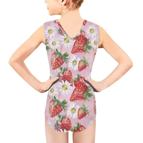 Image of Girls' Swimwear for 3-14 Cartoon Bathing Suit Girl Swimsuit Gym Leotard