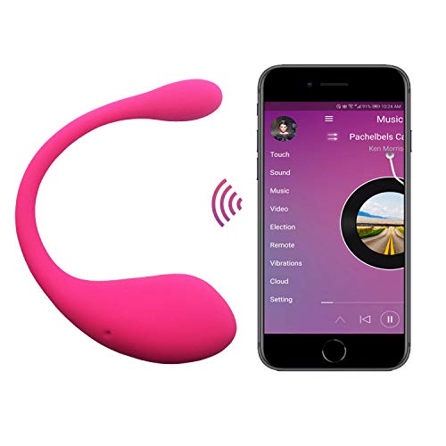 FOLOVE Remote Video Control Toy, App Bluetooth Wearable Control Quiet Powerful Massager