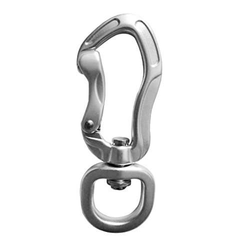 Conjunto Flameer de 2 chaveiros giratórios de mosquetão para pendurar conecte o gancho ao ar livre p