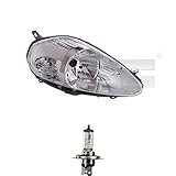 Scheinwerfer rechts Scheinwerfer rechts Chrom H4 für Grande Punto 199_ 199 inkl. Osram Lampen mit Stellmotor LWR
