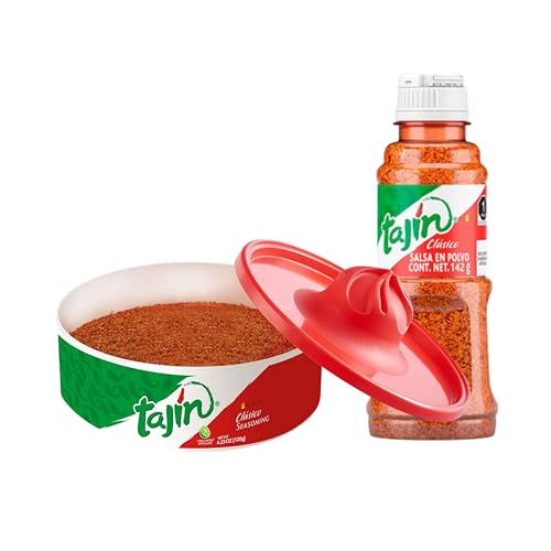 TLT FOODS - Pack Tajín Clásico Bordeadora/Escharchador de copas 120g + Tajín Clásico 142g