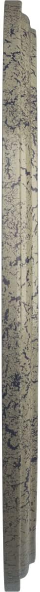 Ekena Millwork CM16GNCSC 16 1/8"OD X 3 1/2"ID X 7/8"P Genevieve Ceiling Medallion Fits Canopies Up to 3 1/2", Castle Stone Crackle