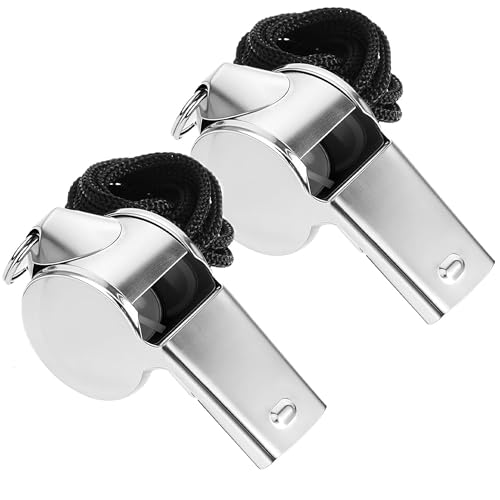 Wilcractk Trillerpfeife 124dB - Lautstarke Schiedsrichterpfeife Für Sport & Training