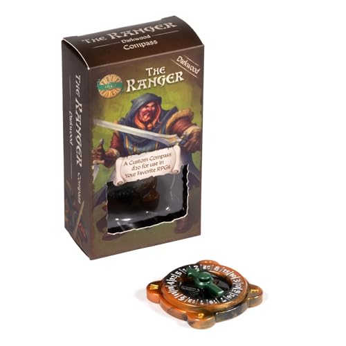 PolyHero Ranger D20 Brújula Spinner para RPG miniatura 2