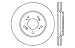 StopTech 127.40028L Sport Drilled/Slotted Brake Rotor (Front Left), 1 Pack