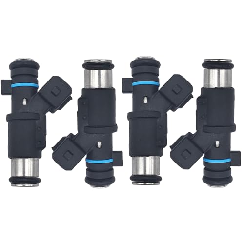 Amrxuts 4 boquillas de inyector de combustible 1984.E0 1984E0 01F002A para Citroen BERLINGO Saxo C2 C3 XSARA Peugeot 1007 206 306 307 Partner 1.4 1994-2015