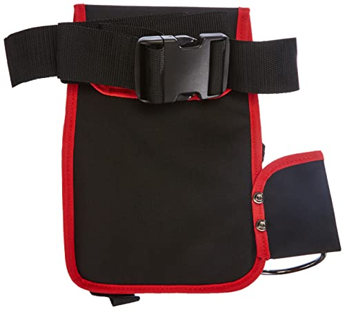 Connex Werkzeugtasche - 6 Fächer - Inkl. Hammerhalter & Metallclip - Mit Gürtelschlaufe - Aus Polyester - Pflegeleicht/Werkzeugtasche für… – Ansicht 2