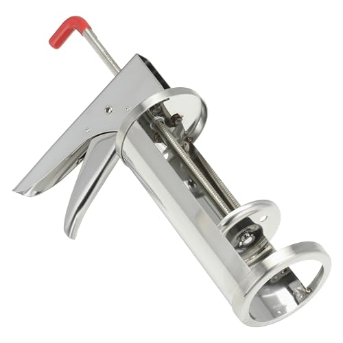 Image of Prince Castle Sauce Dispenser, 1 /3 oz Sauce Gun, Red - Commercial Dispenser For Thick and Heavy Sauces Like Tartar, Mayonnaise, Sour Cream, Condiments, Guacamole