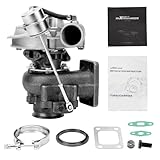 maXpeedingrods T3 Turbo Turbocharger for 4/6 Cylinder 1.5L-2.5L Engine, for BMW 318is 323Ci 323Ci 325Ci 325i, for Honda Accord Civic, Basic VL Series