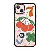 CASETiFY Impact iPhone 13 Case [ 6.6ft Drop Protection/Compatible with Magsafe] - Lucky - Clear Black