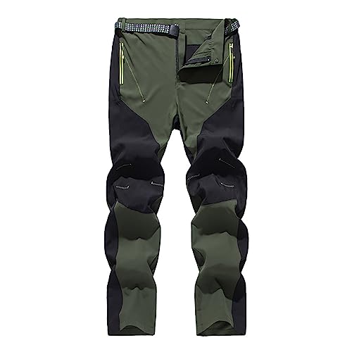 Pantalones de trabajo elásticos para hombre ligeros para evitar humedad