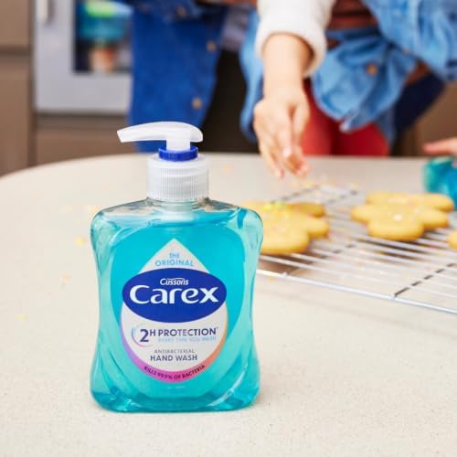 Carex Original Antibacterial Hand Wash, Clean & Protect Hands, Bulk Buy, Pack of 6 x 250 ml (Packaging may vary) - View 6