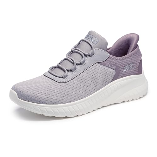 Skechers Women's Hands Free Slip-ins Bobs Squad Chaos - in Color, Lavender, 9