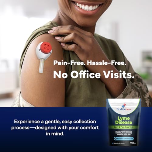 TickBiteHero Lyme Disease Test Kit – Easy at-Home and Pain-Free Detection – Fast & Accurate Results, Reliable Borrelia Bacteria Screening for Convenient and Effective Testing - Thumbnail 4