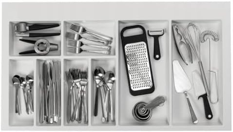 GTV - Axispace Cutlery Tray for Drawers, Drawer Insert, Kitchen C...