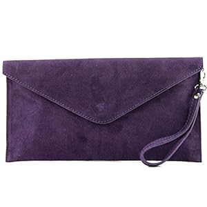 modamoda de – T106 – ital clutch/avondtas van suède