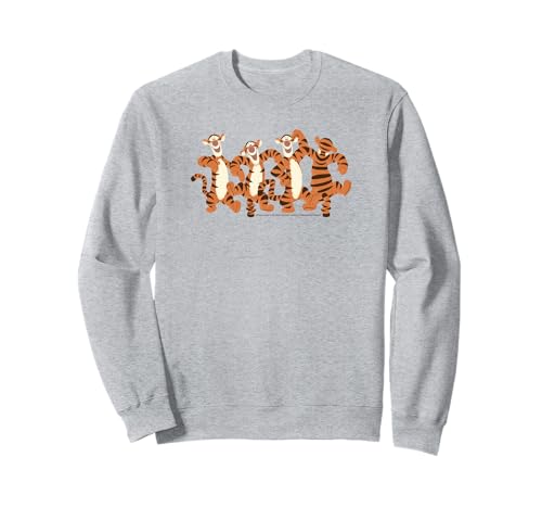 Sweat Winnie l'Ourson Disney Tigre Bondissant pour adulte en coton