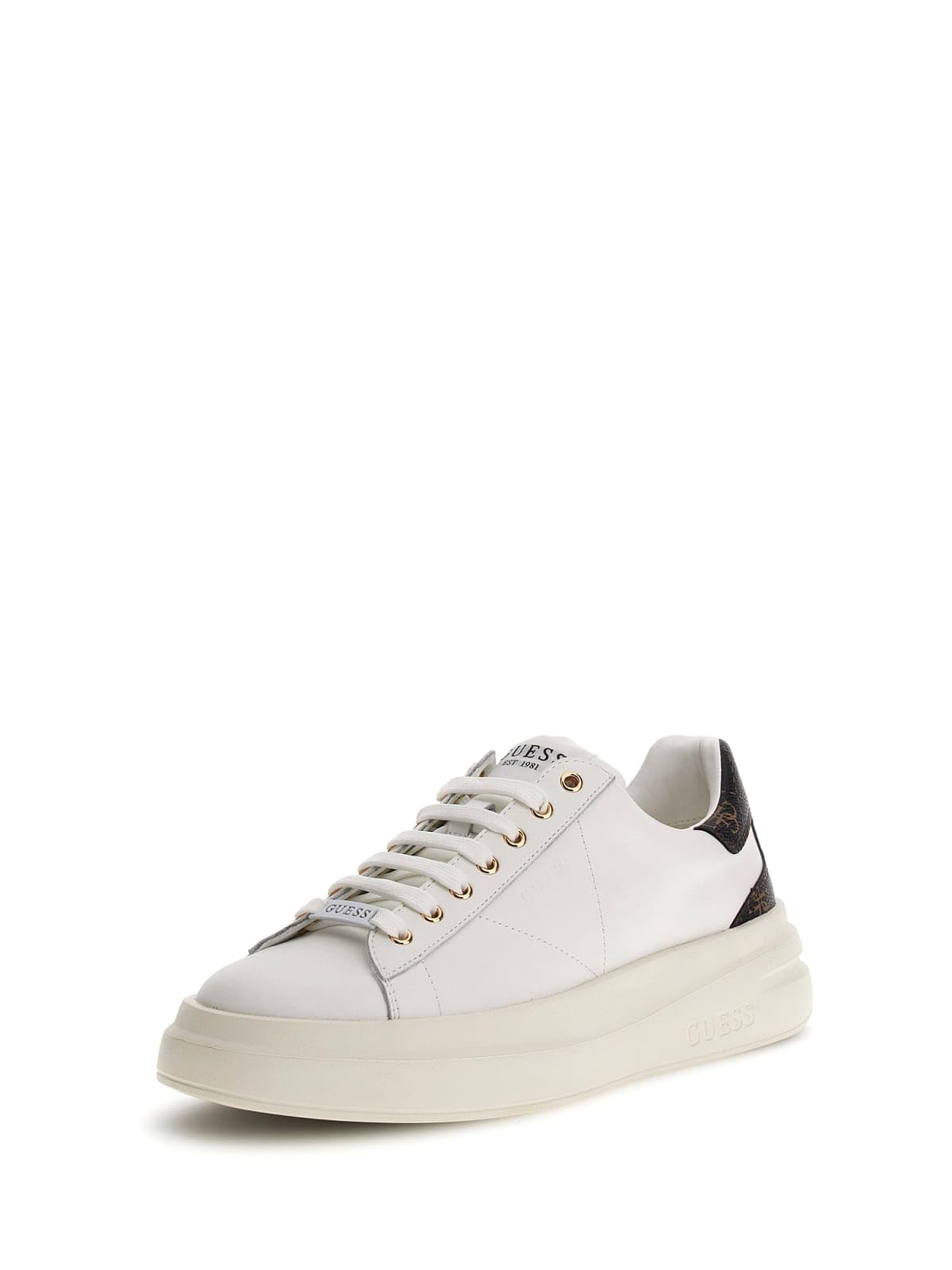 Guess Blanc Trainers Elba Carryover