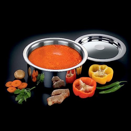 Avias Riara Triply Tope with Lid | 5 Years Warranty | Stainless Steel Tope, Induction Base, Triply Patila, 3 Layered Stainless Steel Cookware,... - Image 3