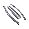 Car Window Rain Guard | Outside Mount Visors Auto Side Window Deflectors | Windows Visor Rain Shields Compatible with 2013-2016 Hyundai Santa Fe | 4 Pcs Set, LGWV2-642, Light Tinted #1