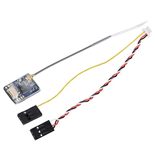 Dilwe Receptor RC 8CH, Mini Receptor Flysky FS-A8S 2.4G 8CH con Salida PPM i-Bus SBUS Compatible para FS-i4 FS-i6 FS-i6S